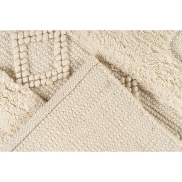 Teppich – Natural Wolle, Weicher Flor, Zeitloses Design, 290 cm - Bohist 125 | Kayoom