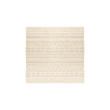 Teppich aus Wollflor mit Boho-Muster und strukturierter Oberfläche – Bohist 125 | Kayoom