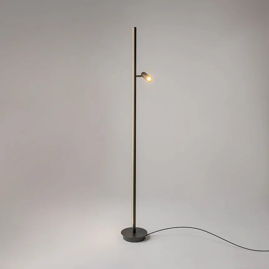 Floor Lamp Metal Frame Crystal Shades & Chrome Finish - Thin | Maytoni