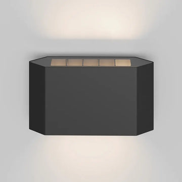 Fassadenbeleuchtung – Graphitfarbenes Aluminium, 8W LED, Warmweiß Licht, IP54 Schutz - Pull | Maytoni