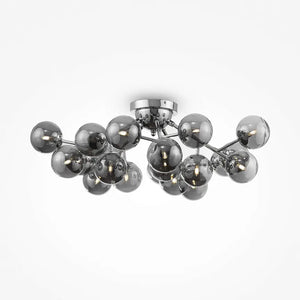 Ceiling lamp chrome-plated smoked mirror glass 20×G9 – MOD545PL-20CH | Maytoni
