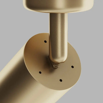 Deckenleuchte – Mattgoldenes Aluminium, 1× GU10 Fassung, 10 W Leistung, 19.5 cm Höhe - Focus | Maytoni