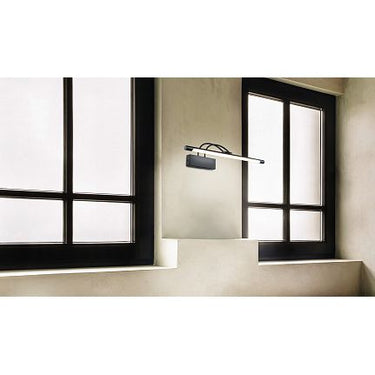 Bilderleuchten Verstellbarer Arm, Schwarzes Finish, Acryl - Diffusor – Finelli MIR004WL - L12B | Maytoni - Esszett Luxury | Stilvolles Wohnen mit Charakter