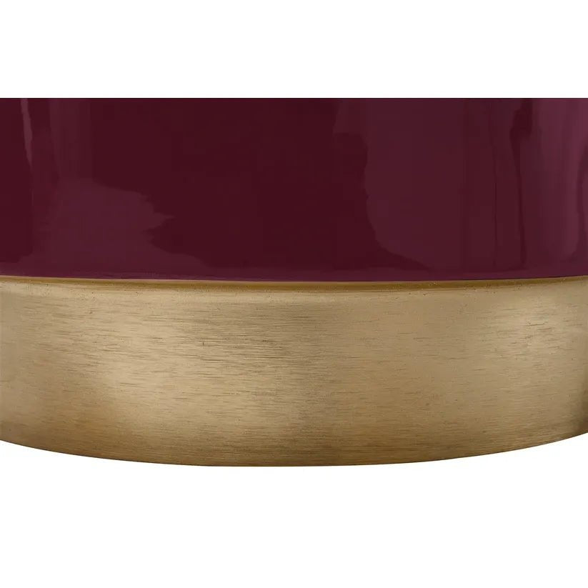 Tisch Samtbezug Metallgestell goldfarbene Basis – Art Deco 275 | Kayoom - Esszett Luxury | Stilvolles Wohnen mit Charakter