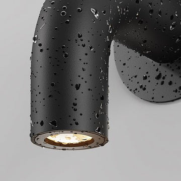 Wandleuchte aus grafitfarbenem Aluminium mit geschwungener, schlanker LED – Sleek | Maytoni - Esszett Luxury | Stilvolles Wohnen mit Charakter