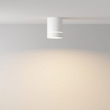 Deckenleuchte – Weiße Oberfläche, Aluminiumgehäuse, Warmweißes Licht - Orlo | Maytoni