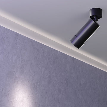 Deckenleuchte Schwarzes Aluminium LED Einstellbarer Abstrahlwinkel 15°–50° – Focus Zoom | Maytoni - Esszett Luxury | Stilvolles Wohnen mit Charakter