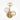 Wall light with satin gold finish and amber glass spheres – Dallas | Maytoni