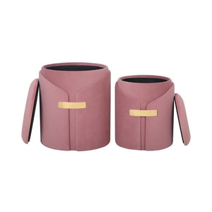 Hocker edler Kunstsamtbezug integrierter Stauraum modernes Design – Forcet 125 | Kayoom - Esszett Luxury | Stilvolles Wohnen mit Charakter
