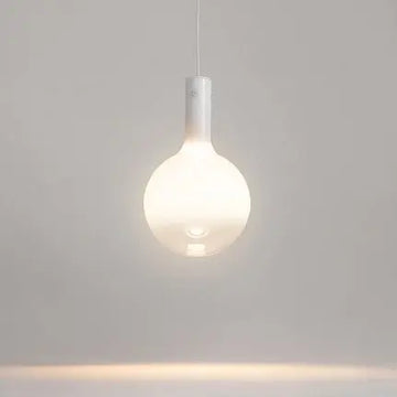Pendelleuchte – Weißes Metall, Warmweißes Licht, 4 W Leistung, Ø20 cm - Nebula | Maytoni