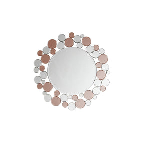 Spiegel mit Mosaik - Metallrahmen glänzendem Finish & MDF - Rückwand – Bubble 1925 | Kayoom - Esszett Luxury | Stilvolles Wohnen mit Charakter