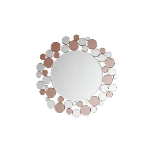 Spiegel mit Mosaik - Metallrahmen glänzendem Finish & MDF - Rückwand – Bubble 1925 | Kayoom - Esszett Luxury | Stilvolles Wohnen mit Charakter
