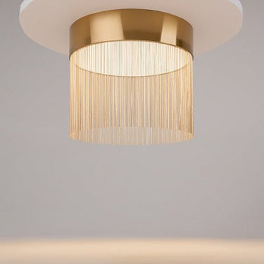 Deckenleuchte Gold‑Metallrahmen Integrierte LED (18 W) & Schmuck‑Kettendekor – Imaginary | Maytoni - Esszett Luxury | Stilvolles Wohnen mit Charakter