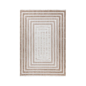 Rug geometric design flatweave easy-care – Sarai 125 | Kayoom