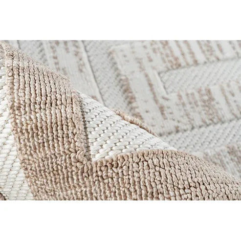 Rug Geometric Design Flatweave Easy-care – Sarai 125 | Kayoom