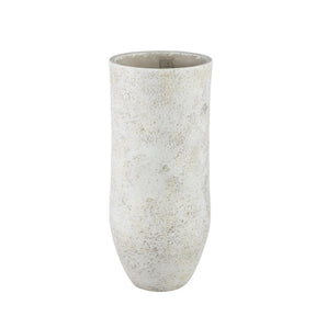 Zementtopf - Dorin White 22.0 x 22.0 x 50.0 cm von PTMD - Esszett Luxury | Stilvolles Wohnen mit Charakter