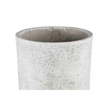 Zementtopf - Dorin White 24.0 x 24.0 x 55.0 cm von PTMD - Esszett Luxury | Stilvolles Wohnen mit Charakter