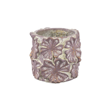 Zementtopf - Rhegan Purple 9.0 x 9.0 x 8.0 cm von PTMD - Esszett Luxury | Stilvolles Wohnen mit Charakter