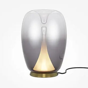 Table Lamp Double Glass Shade Opal Inner & Transparent/Gradient Outer Shade – Splash | Maytoni