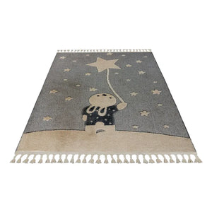 Polypropylene Animal Print Low Pile Rug – Modena 418 | Kayoom