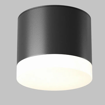 Deckenleuchte – Schwarzes Aluminium, 1× GX53 Fassung, 12 W Leistung, Ø8,2 cm - Pauline | Maytoni