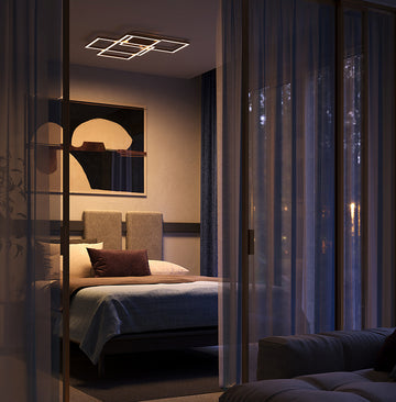 Ceiling light gold-colored dimmable LED warm white – MOD015CL-L80GK | Maytoni