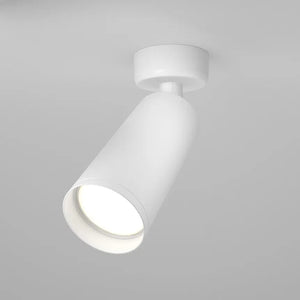 Deckenleuchte – Weißes Aluminium, 1× GU10 Fassung, 10 W Leistung, 19.5 cm Höhe - Focus | Maytoni