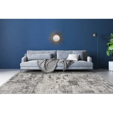 Teppich – Retro Druck, Viskose Flor, weicher Griff, 230 cm - Sinai 325 | Kayoom