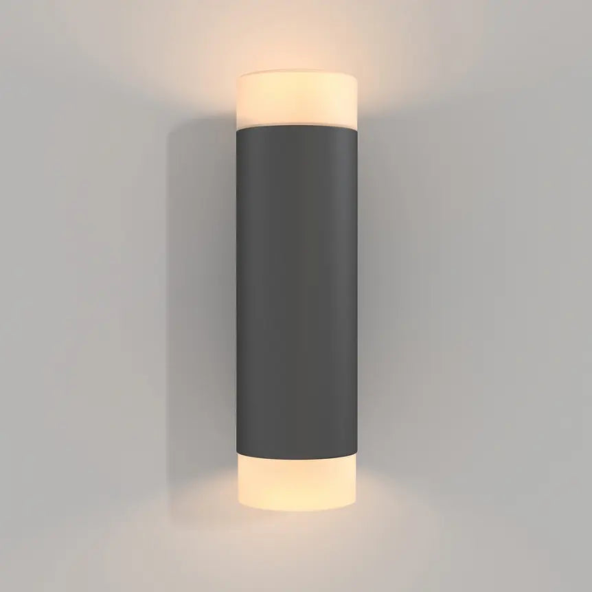 Wandleuchte – Schwarzes Aluminium, IP20 Schutz, Warmweiß, 22,4 cm Höhe - KILT | Maytoni