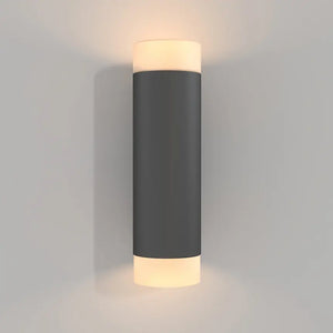 Wandleuchte – Schwarzes Aluminium, IP20 Schutz, Warmweiß, 22,4 cm Höhe - KILT | Maytoni