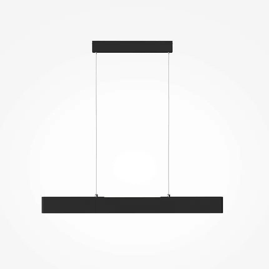 Pendant Light Black aluminum housing with opal acrylic diffuser, dimmable LED and modern design – Arc | Maytoni