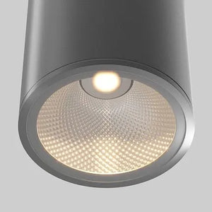 Deckenleuchte – Graphit Metall, IP65 Schutz, 115 mm Höhe, 7 W LED - Bar | Maytoni