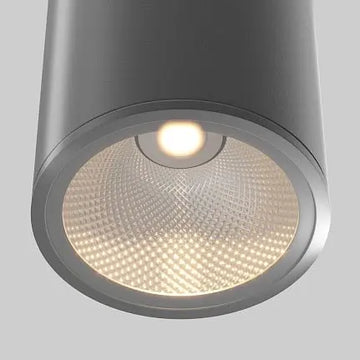 Graphite Metal Ceiling Light 12W LED IP65 1300lm 3000K – O306CL-L12GF | Maytoni