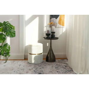 Hocker Samtbezug Stauraum Edelstahlgestell – Zora 425 2er - Set | Kayoom - Esszett Luxury | Stilvolles Wohnen mit Charakter