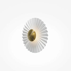 Wall light Brushed brass, glass shade, integrated LED - Fiore | Maytoni