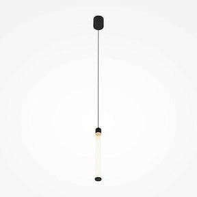 Pendelleuchte Schwarzes Aluminiumgehäuse mit weißem Acryl - Diffusor und integrierter LED – Arc | Maytoni - Esszett Luxury | Stilvolles Wohnen mit Charakter