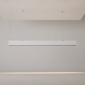 Pendelleuchte Weißes Aluminiumgehäuse mit mattiertem Polycarbonat - Diffusor, integrierter LED und modernem Design – Arc | Maytoni - Esszett Luxury | Stilvolles Wohnen mit Charakter