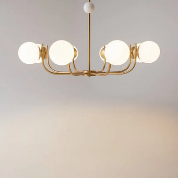 Pendelleuchte – Bronzemetall Finish, Glasschirm Klar, 8×E14 Fassung, 40W Leistung, Ø103 cm - Rendez-vous | Maytoni
