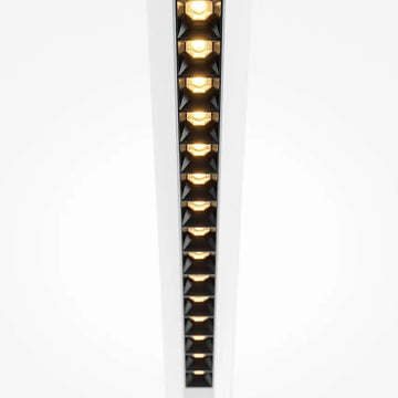 Pendelleuchte – Weiß Aluminium, Aluminium Gehäuse, Modernes Design - Motion | Maytoni