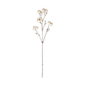 Zweig Pflanze Clematis Blume Gold Samen Spray. von PTMD - Esszett Luxury | Stilvolles Wohnen mit Charakter