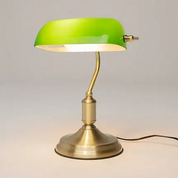 Tischleuchte – Messingfarbene Oberfläche, Metall und Glas, Klassische Form - Kiwi | Maytoni