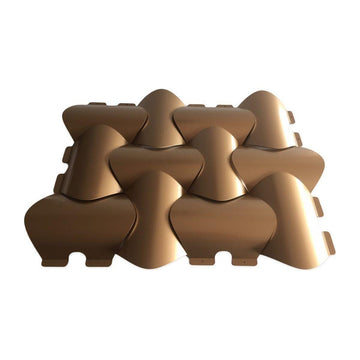 3D Wand mit Reliefstruktur geometrischem Spline-Design & leichtem Material – Spline | 3D Wall
