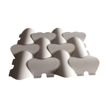 3D Wand mit Reliefstruktur geometrischem Spline-Design & leichtem Material – Spline | 3D Wall