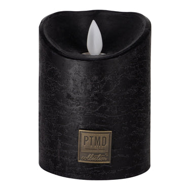 LED-Kerze S mit beweglicher Flamme und Timer-Funktion - batteriebetrieben | PTMD