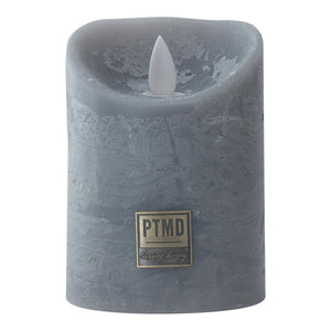 LED Candle L with moving flame and timer function - battery operated | PTMD