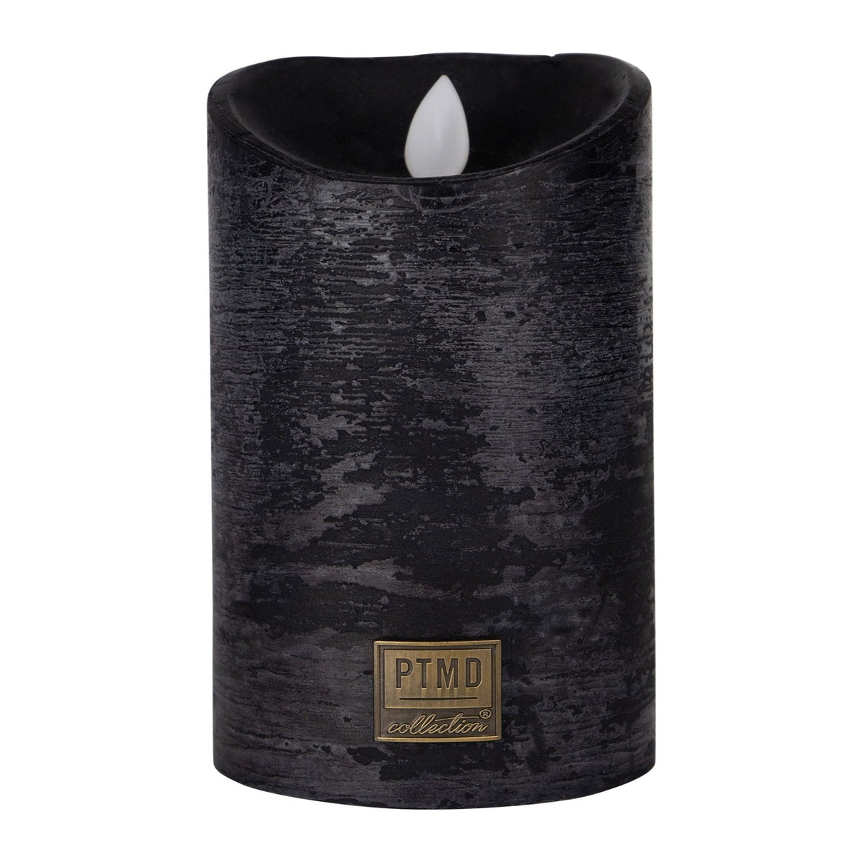 LED Candle L with moving flame and timer function - battery operated | PTMD