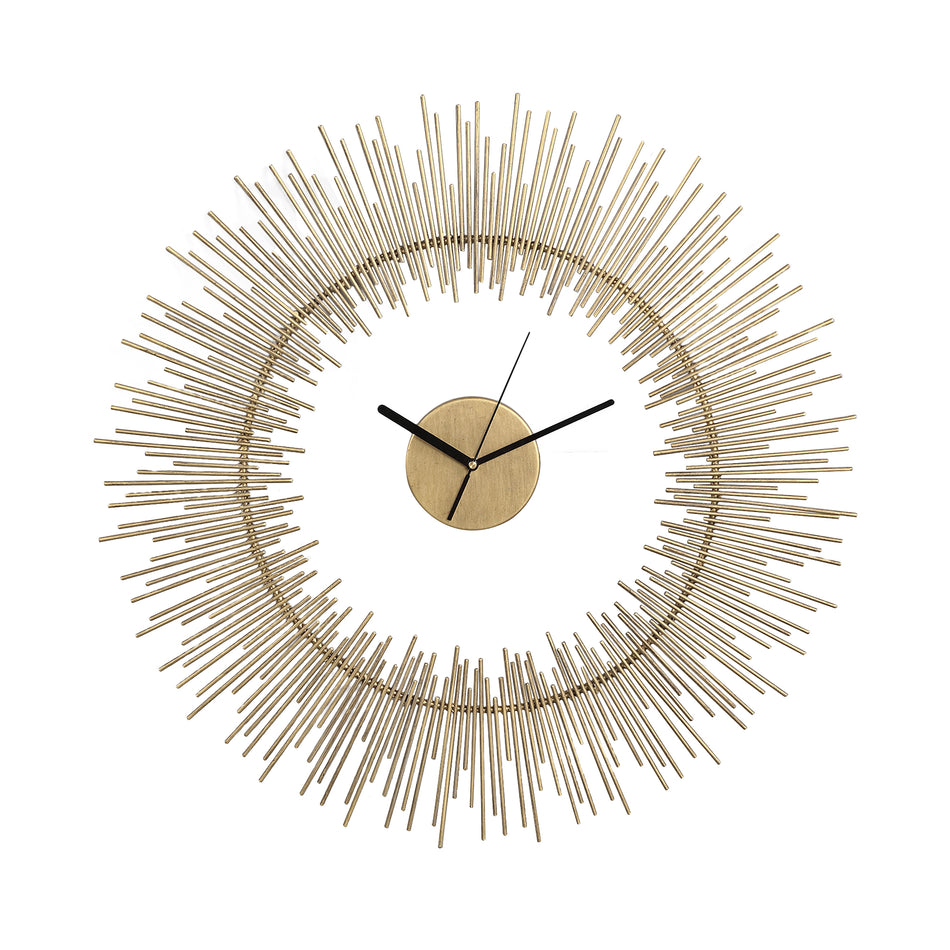 Wall Clock - Anther Gold Metal