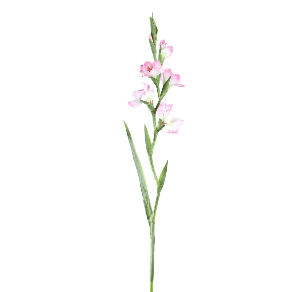 Artificial branch - gladiolus light pink