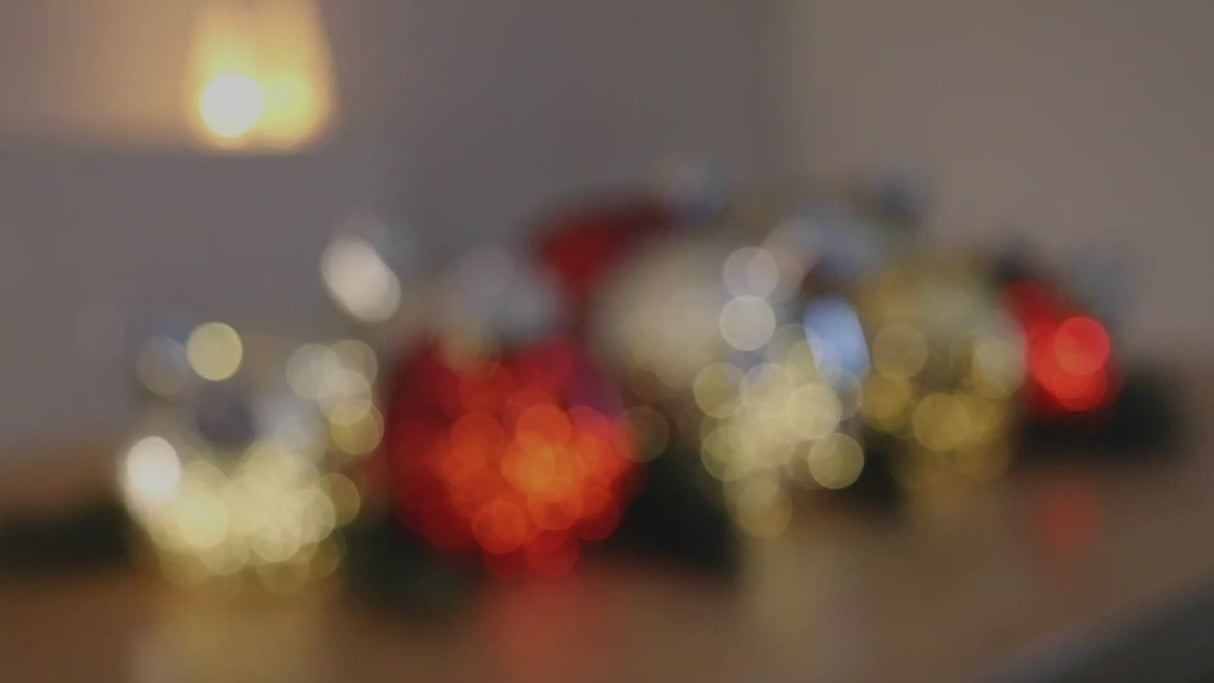 Dekoleuchte mit Ornamentdesign integrierter LED-Lichterkette & stimmungsvollem Leuchteffekt – ORNAMENT | Sompex