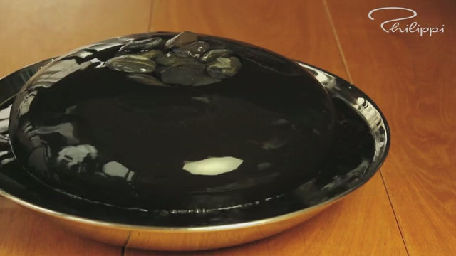 Indoor Fountain Polished River Stones & Adjustable Water Flow Intensity – Spring | Philippi